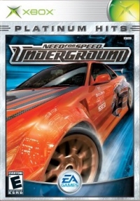 Need for Speed: Underground - Platinum Hits Box Art