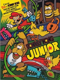 Donkey Kong Junior Arcade Flyer Box Art