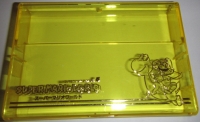 Super Famicom Cassette Case II - Super Mario World (yellow) Box Art