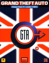 Grand Theft Auto: Mission Pack #1: London 1969 Box Art