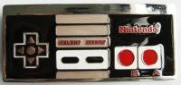 NES Controller Belt Buckle Box Art