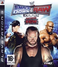 WWE Smackdown vs. RAW 2008 Box Art