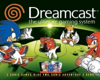 Sega Dreamcast - Sonic Shuffle / Sonic Adventure Box Art