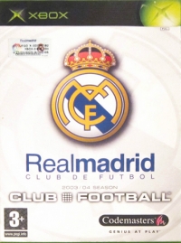 Club Football: 2003/04 Season: Real Madrid Club De Football Box Art