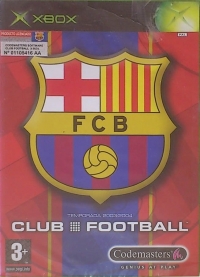 Club Football: Temporada 2003/2004: FC Barcelona Box Art