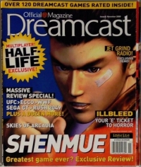Official Dreamcast Magazine Issue 8 Box Art