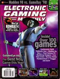 Electronic Gaming Monthly Issue 99 Box Art