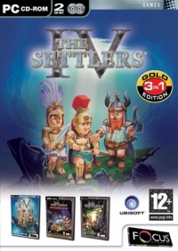 Settlers IV, The: Gold Edition 3 in 1 Box Art