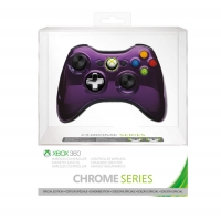 Xbox 360 Special Edition Chrome Series Wireless Controller - Purple Box Art