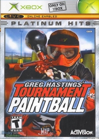 Greg Hastings' Tournament Paintball - Platinum Hits Box Art