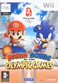 Mario & Sonic at the Olympic Games [DK][FI][NO][SE] Box Art