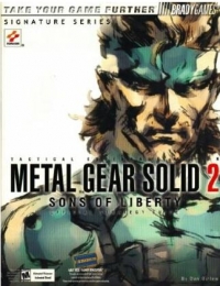 Metal Gear Solid 2: Sons of Liberty Official Strategy Guide - Blockbuster Edition Box Art