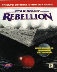 Star Wars: Rebellion - Prima's Official Strategy Guide Box Art