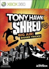 Tony Hawk: Shred Box Art