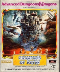 Advanced Dungeons & Dragons: Champions of Krynn Box Art