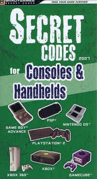 Secret Codes 2007 for Consoles & Handhelds Box Art