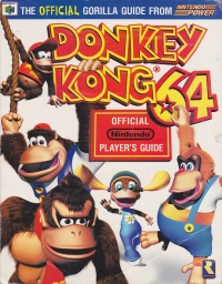 Donkey Kong 64 - Official Nintendo Player's Guide Box Art