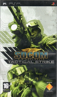 SOCOM: U.S. Navy SEALs: Tactical Strike [NL] Box Art
