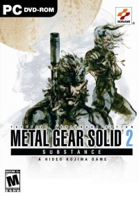 Metal Gear Solid 2: Substance Box Art
