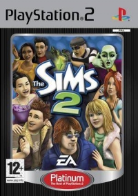Sims 2, The - Platinum Box Art
