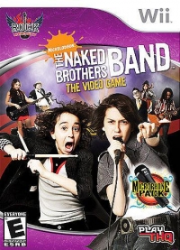 Naked Brothers Band, The: The Video Game Box Art