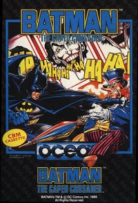 Batman: The Caped Crusader (cassette) Box Art