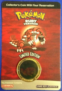 Pokemon: Ruby Version - Collector's Coin Box Art