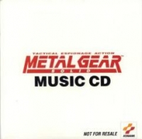 Metal Gear Solid Music CD Box Art