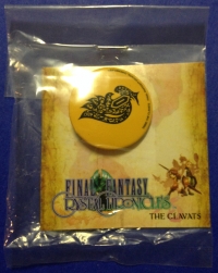 Final Fantasy: Crystal Chronicles - Button Pin (The Clavats) Box Art