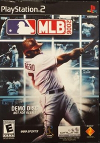 MLB 2006 Demo Disc Box Art