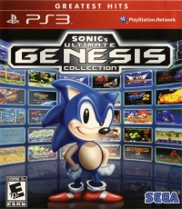 Sonic's Ultimate Genesis Collection - Greatest Hits Box Art