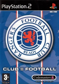 Club Football: Rangers Box Art