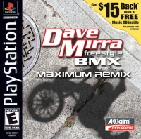 Dave Mirra Freestyle BMX: Maximum Remix Box Art