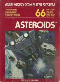 Asteroids (Picture Label) Box Art