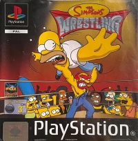 Simpsons Wrestling, The Box Art