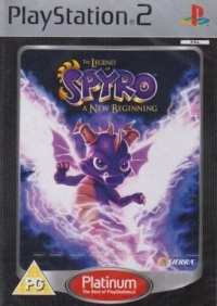 Legend of Spyro, The: A New Beginning - Platinum Box Art