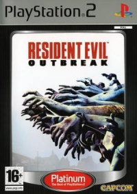 Resident Evil Outbreak - Platinum Box Art