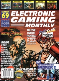 Electronic Gaming Monthly Number 69 Box Art