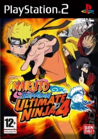 Naruto Shippuden: Ultimate Ninja 4 Box Art