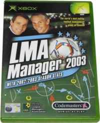 LMA Manager 2003 Box Art