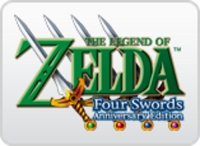 Legend of Zelda, The: Four Swords - Anniversary Edition Box Art