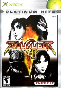 SoulCalibur II - Platinum Hits Box Art