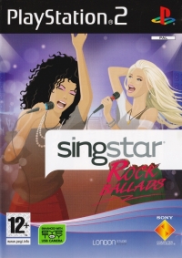 SingStar Rock Ballads Box Art