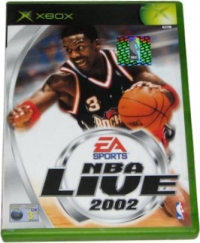 NBA Live 2002 Box Art