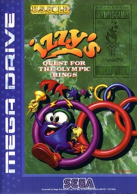 Izzy's Quest for the Olympic Rings Box Art