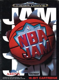 NBA Jam Box Art