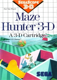 Maze Hunter 3-D Box Art