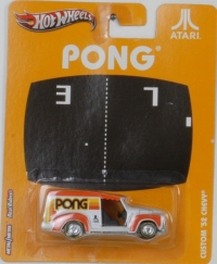 Hot Wheels Atari Pong Custom '52 Chevy Box Art