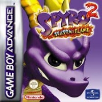 Spyro 2: Season of Flame Box Art