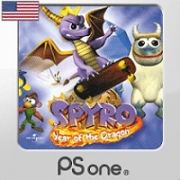 Spyro: Year of The Dragon Box Art